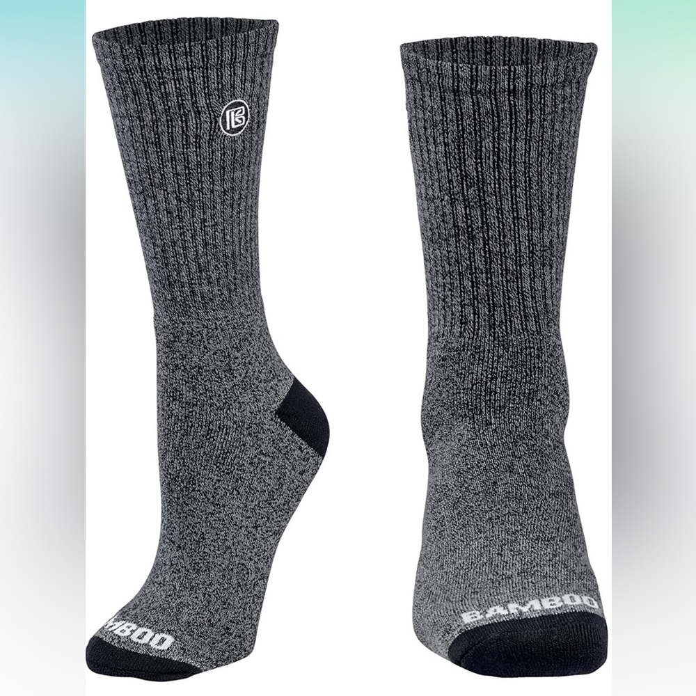 Bamboo Sports Premium Bamboo Crew Socks (3 Pack)